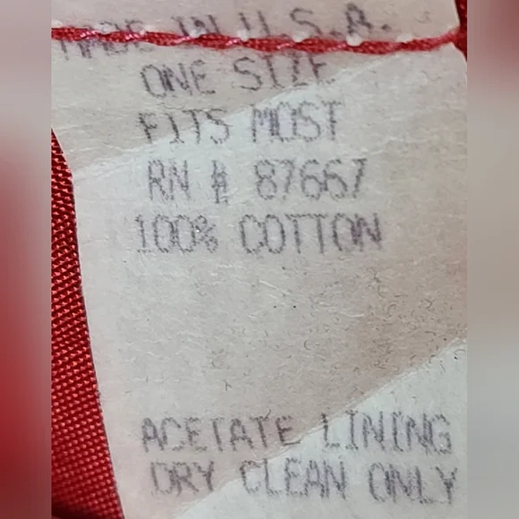 Vintage 90'S Christmas Festive Red Snowman Pattern Vest EUC O/S - Picture 3 of 5